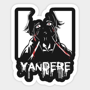 Anime Tshirt Yandere Mirai Nikki Sticker